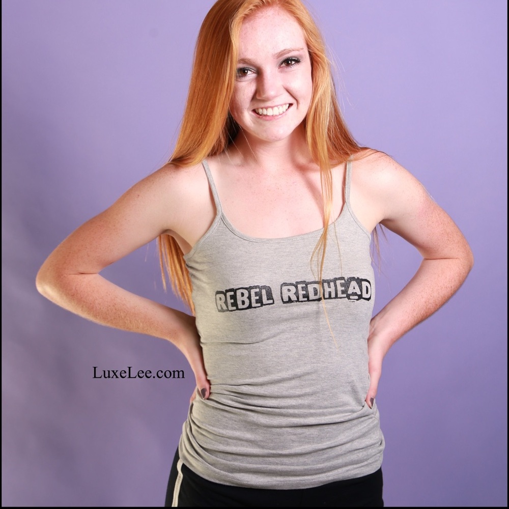 Rebel redhead tank top